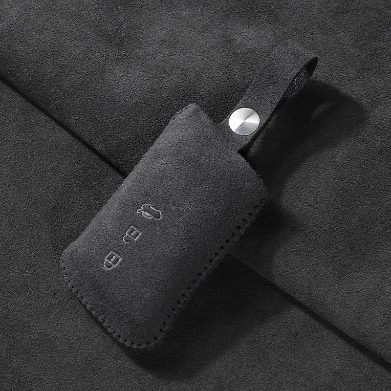 3 Nút Da Lộn Chìa Khóa Ô Tô Bảo Vệ Dành Cho Xe Lexus NX200 LC GS RX300 ES IS LX RC UX260h LS500h LS5