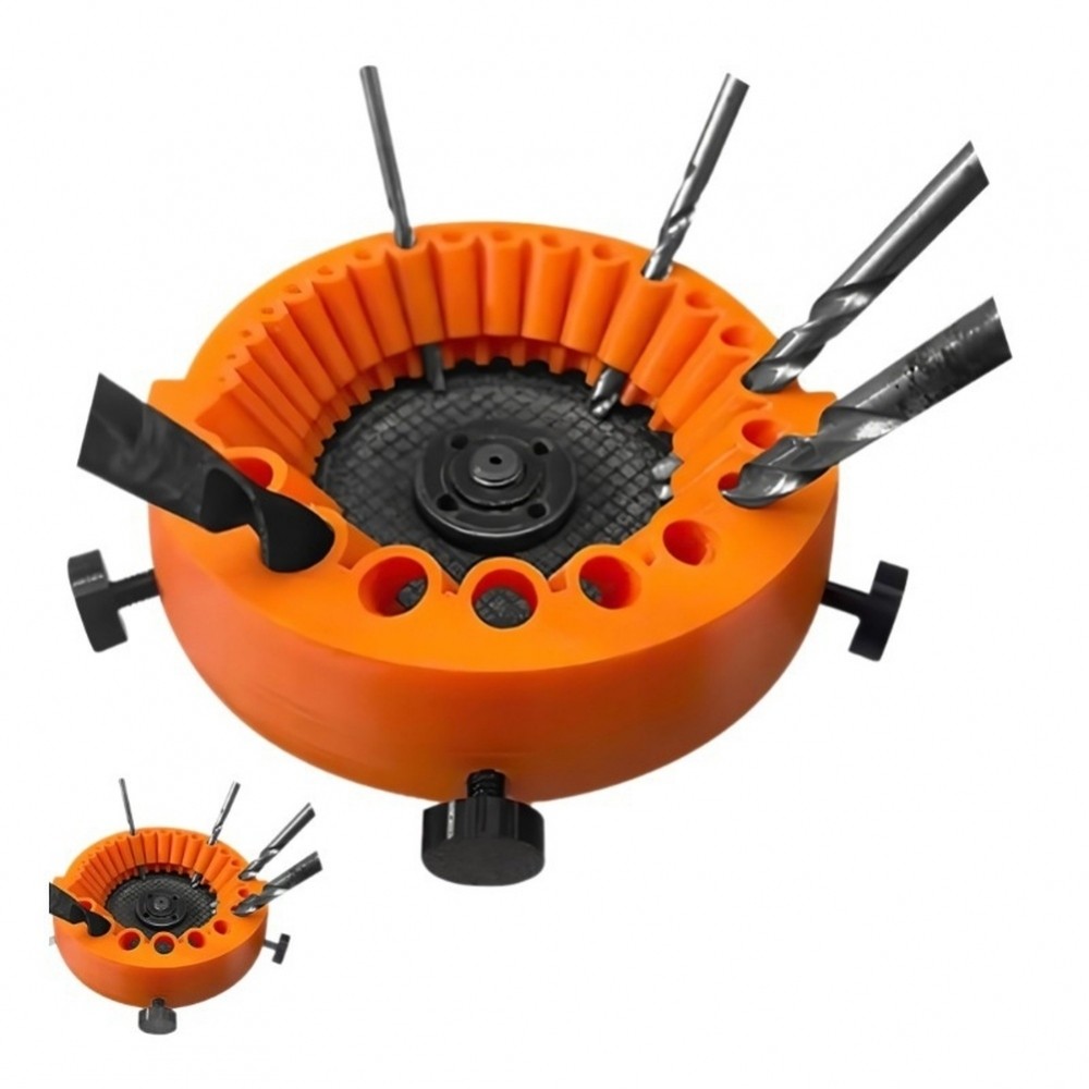 【TOYBOX】Drill Bit Sharpener Sharpens Twist Bits Sharpens Masonry Bits Quick Polishing