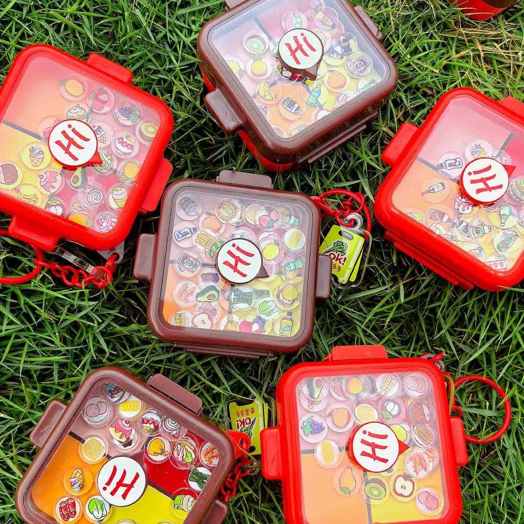 Haidilao Nồi Nhỏ Lắc Đồ Chơi Phổ Biến Lắc Đồ Chơi Đa Năng Phong Cách Plasticine20260110