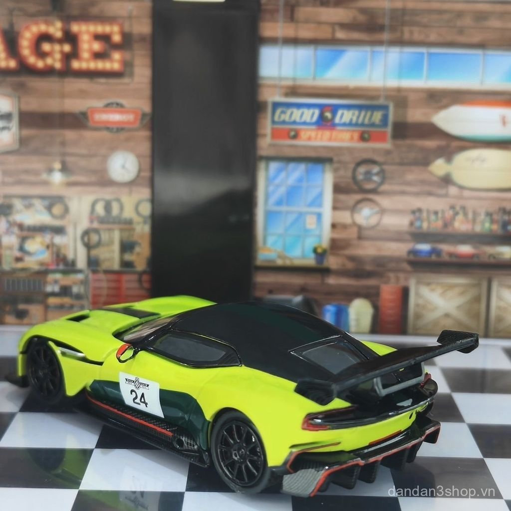 Fw Phiên bản tùy chỉnh ở nước ngoài 1 / 64 Aston Martin Vulcan Hợp kim Boot Cover Lớp phủ tốc độ đỉn