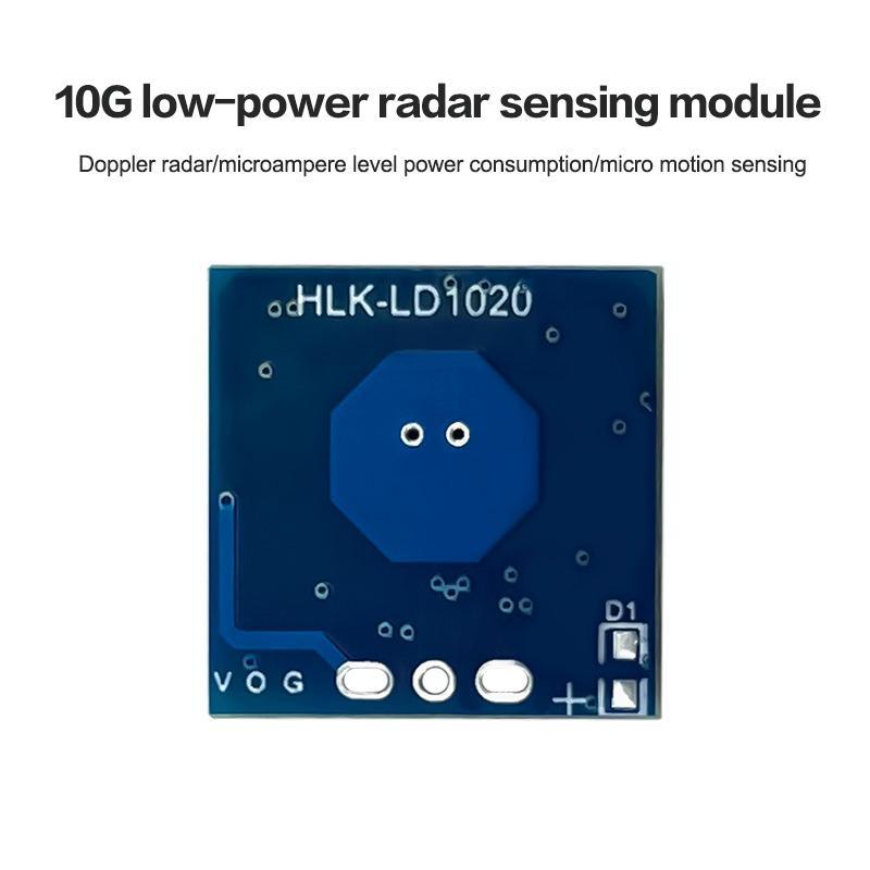 GOAY 1 / 3 / 5 Cái LD1020 10G Mô-đun Radar cảm ứng vi sóng Thông minh Cảm biến nhận thức của con ngư