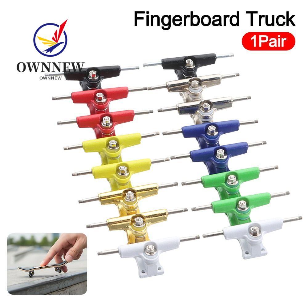 TOWNNEW 1 Cặp Giá đỡ sàn chịu lực, Với đai ốc Mô hình Fingerboard Truck, Đồ chơi Sở thích Bộ sưu tập