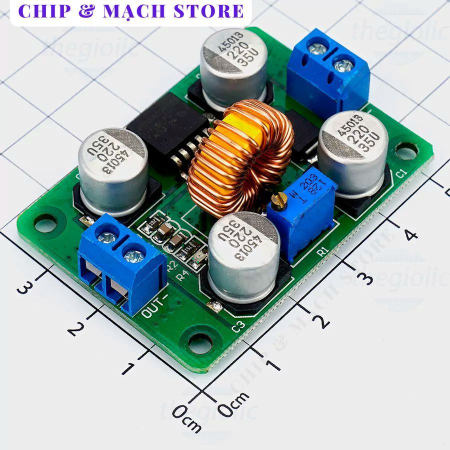 LM2587 Mạch Tăng Áp 5A Xanh Lá Chip & Mạch Store