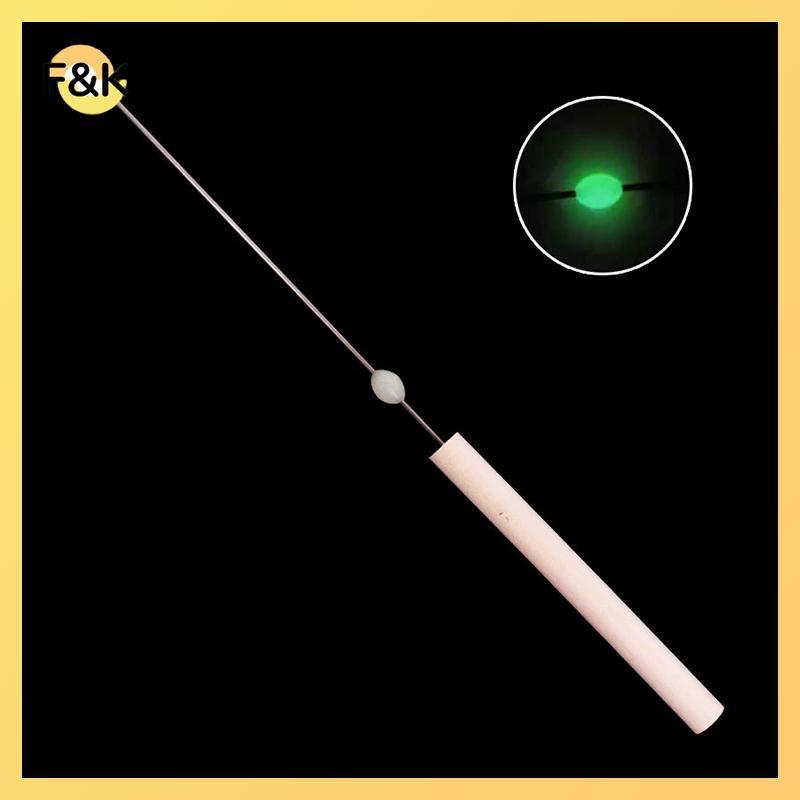 F & K 1Pc 22,5cm Máy khoan kim mồi giun không có móc khóa Kim giun nhanh Móc kim Chân kim rỗng Dụng 