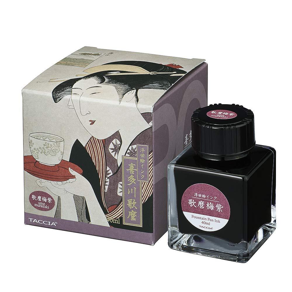 Nakabayashi TACCIA Ukiyo-e Water-Based Dye Fountain Pen Ink - Artist Color SeriesㅤDirect From Japan
