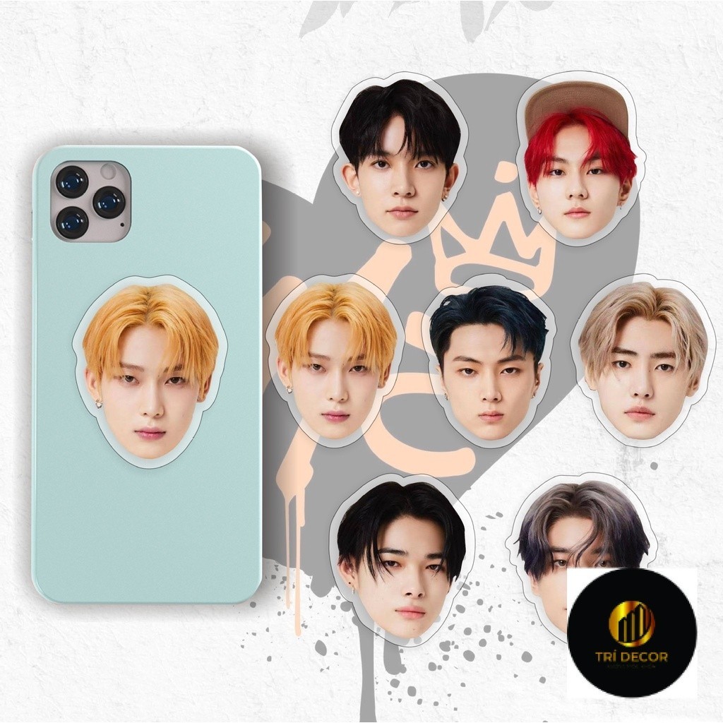 Giá Đỡ Điện Thoại Bằng Acrylic Hình Enhypen Nhóm Nhạc Kpop NANG DECOR SHOP