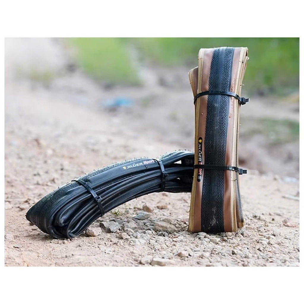 Lốp ( Vỏ ) xe đạp Touring, Road tanh gấp, Lốp xe đạp Jiluer tanh gấp 700x25c 700x28c