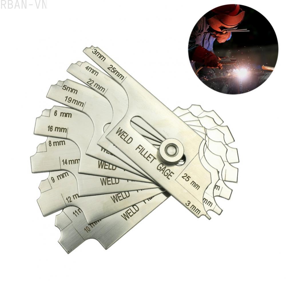 Fillet Weld Gauge Double-sided Markings Precision Depth Gauges Welding Tool