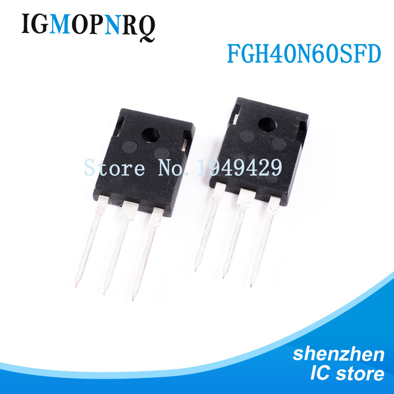 5 Cái / lốc FGH40N60SFD FGH40N60 40N60 TO-247 ống biến IGBT thợ hàn mới