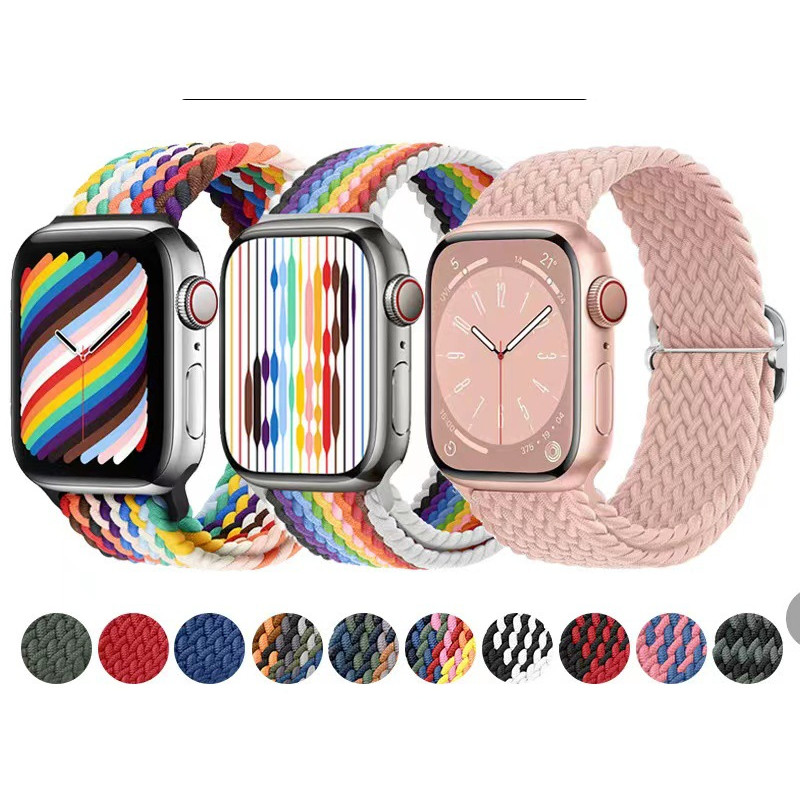 Dành cho dây đeo iWatch iwatch / ULtra2 iWatch S9 / 8 / 7 / SE / 6 / 5 / 4 / 3 dây đeo nylon dệt