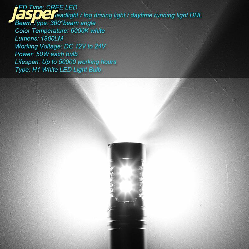 [Auz] 1 Cặp Bóng Đèn Pha LED H1 siêu sáng đèn pha xe hơi