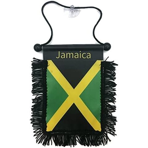 Cờ Jamaica cho gương chiếu hậu của bạn | Cờ Jamaica cho ô tô