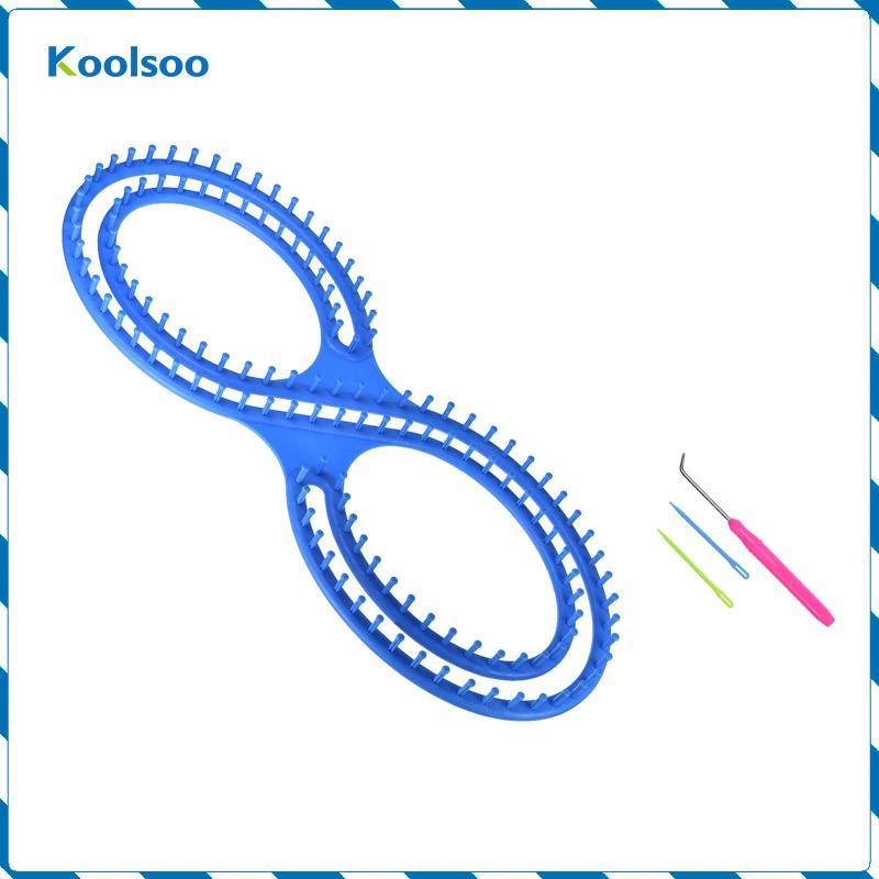 Bộ dệt kim bằng nhựa Bộ móc treo Infinity S Board cho đồ thủ công và đồ đan DIY