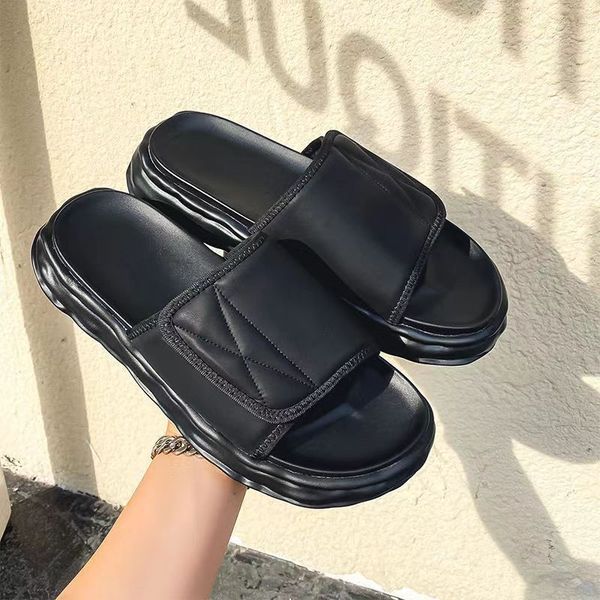 Dé p s c n d é p s c n cao Dép nam mùa hè thoáng khí mặc bên ngoài Influencer Giày đi biển Khử mùi Đ