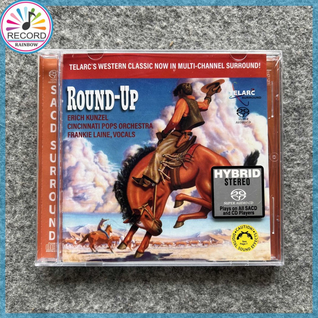 Erich Kunzel, Cincinnati Pops Orchestra – Round-Up Original CD Album [Sealed] Brand New YNG
