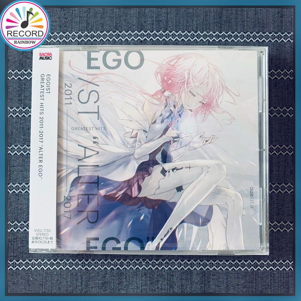 EGO Egoist Greatest Hits 2011-2017 'Alter Ego' Original CD Album [Sealed] Brand New YNHG