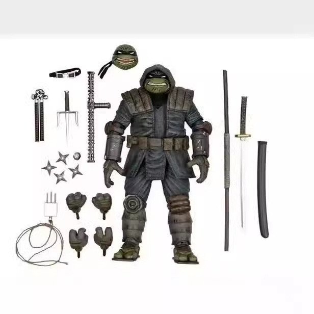 [Giao hàng trong ngày] NECA Monster Mummy Ninja Turtles Ronin cuối cùng 23cm Nhân vật hành động Mô h