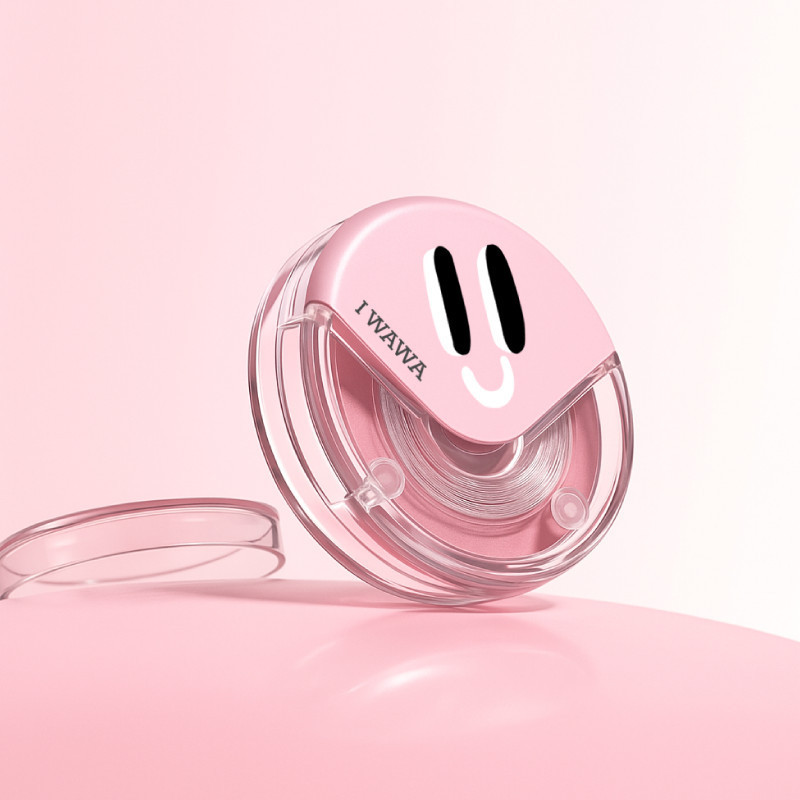 New Product#iwawa Eva Double Eyelid Tape Natural Invisible Lace Single-Sided Lift Puffy Eye Single E