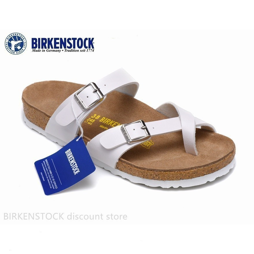 Birkenstock Mayari nam / nữ cổ điển màu trắng mờ đáy chai FASA Reda 'dl' dus 're' '' '' do 'L' Dusk 