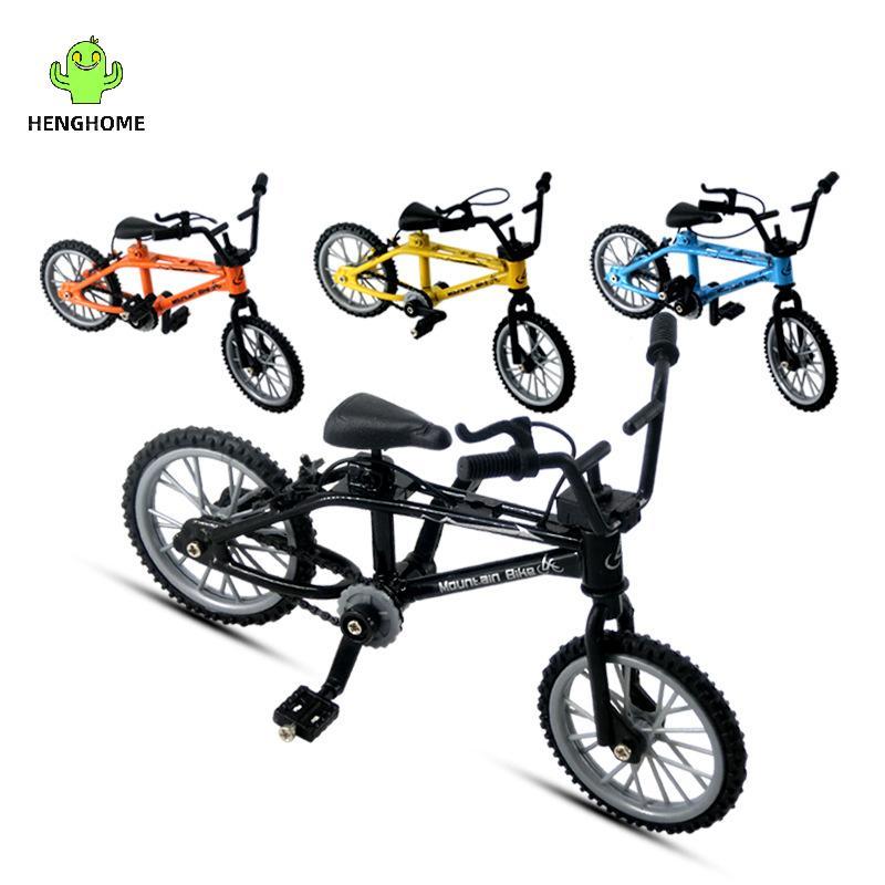 HENGHOME Finger BMX Mini Xe Đạp Lắp Ráp Xe Đạp Đồ Chơi Mô Hình Ngón Tay Trẻ Em Xe Đạp BMX *