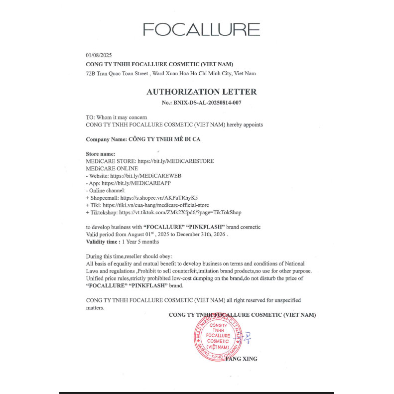 Son FOCALLURE dưỡng ẩm Juicy Hydrating Lip Tint 2g | BigBuy360 - bigbuy360.vn