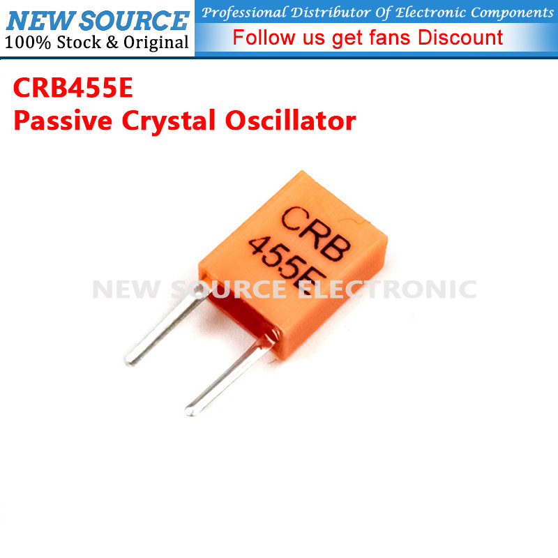[1-10 chiếc] CRB 455E Bộ dao động pha lê thụ động 455KHZ Bộ cộng hưởng pha lê DIP Bộ lọc gốm Nguồn m