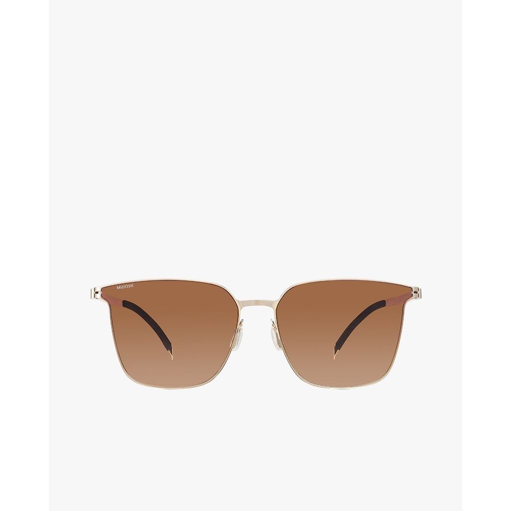 MUJOSH - Kính mát unisex gọng vuông bản mảnh_MJ11SN1502-GDC4