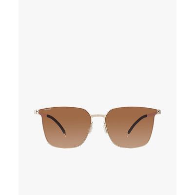 MUJOSH - Kính mát unisex gọng vuông bản mảnh_MJ11SN1502-GDC4