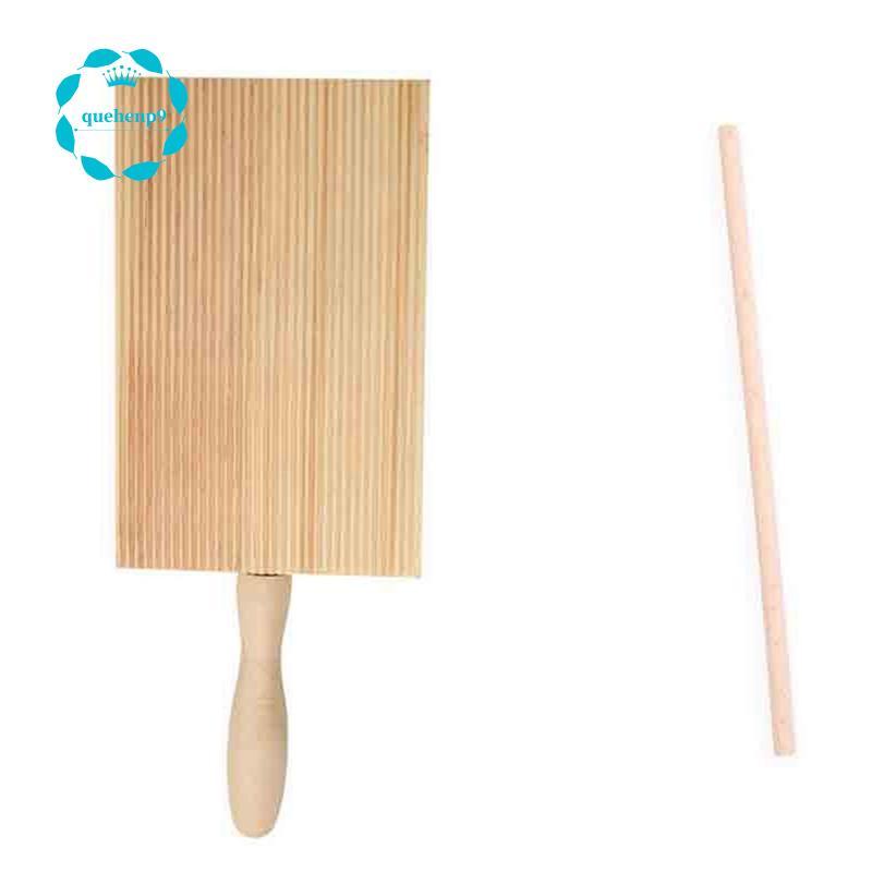 Ý Gnocchi Board Gỗ Dụng Cụ Nướng Bánh Pasta Maker Chuyên Nghiệp