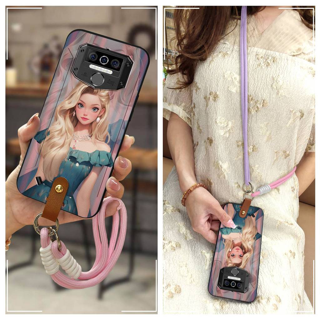 Ốp Điện Thoại Hoạt Hình Chống Bụi Bẩn Cho Oukitel WP5 / WP5 Pro Silicon Mềm Chống Bụi Thiết Kế Thời 