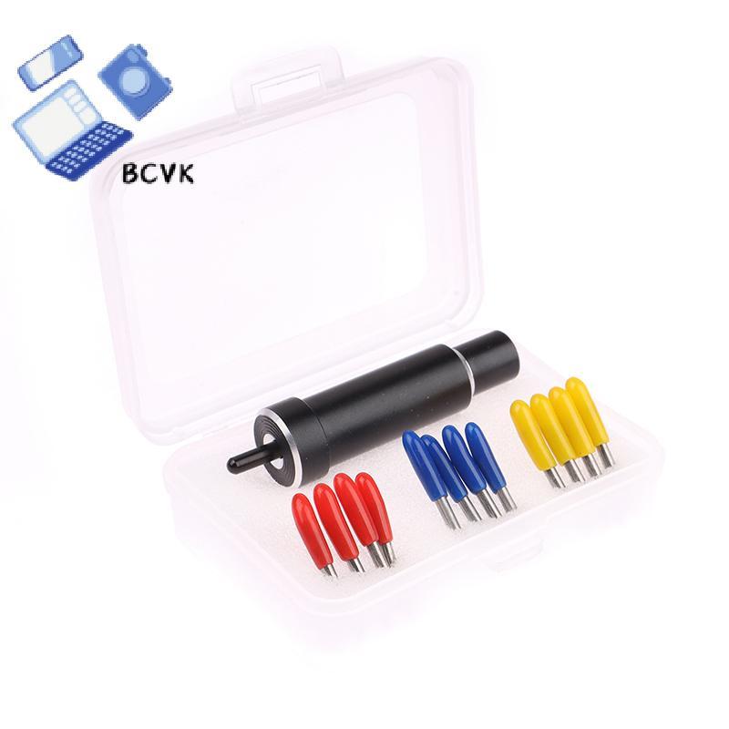 [BCVK] 1 Giá đỡ và 12 chiếc Máy cắt Vinyl Deep Point cho Cricut Maker 3 / Cricut Explore 3 / Explore