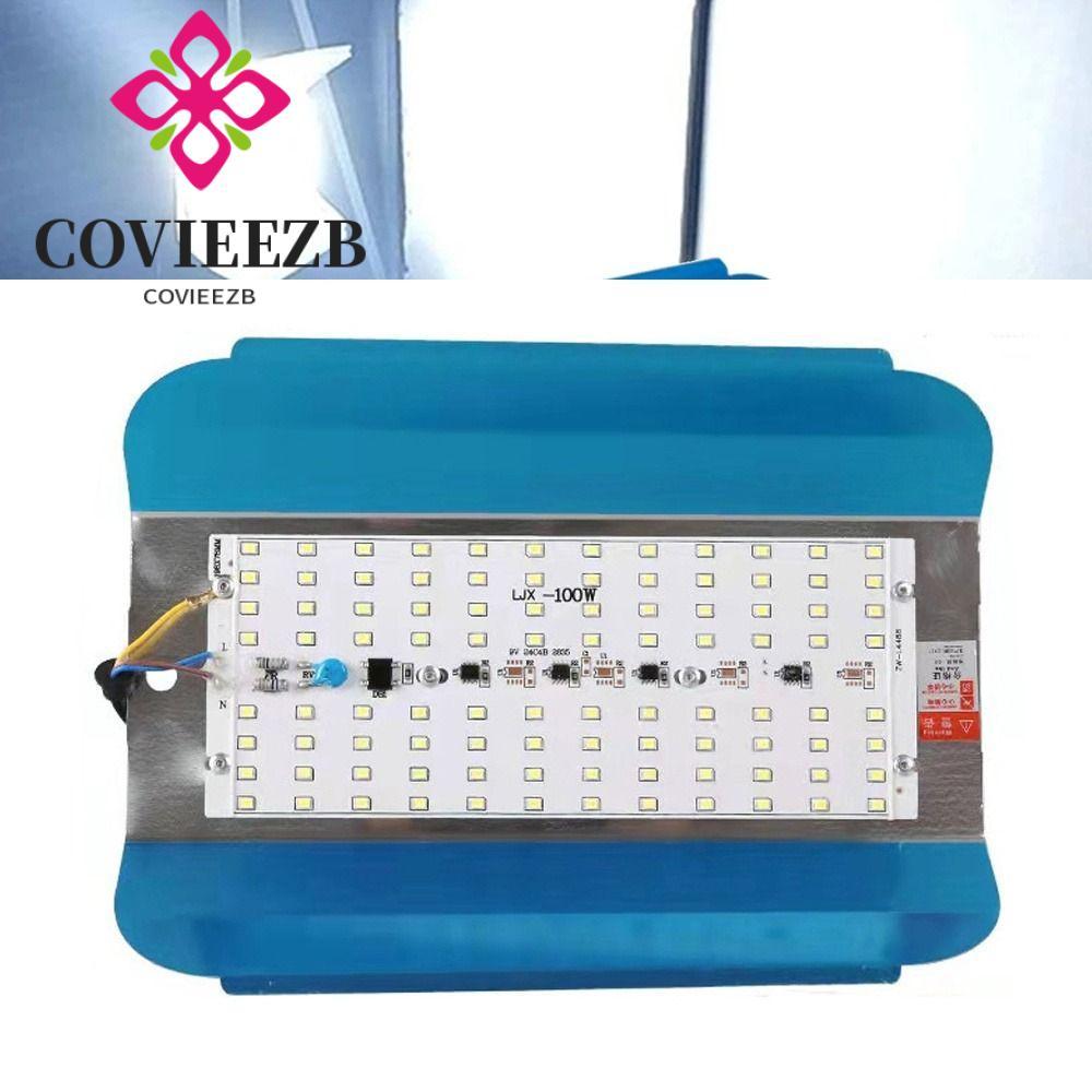 COVIEEZB Iodine-Tungste Light Bền 220V Spotlight Refletor LED Work Light 50W 100W Đèn LED chống nước