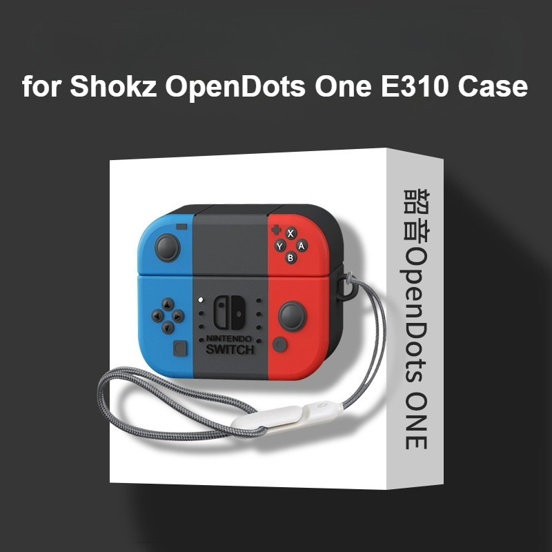 Ốp lưng cho Shokz OpenDots One (E310) Công tắc hoạt hình Shokz OpenDots One Silicone Soft Case Móc k