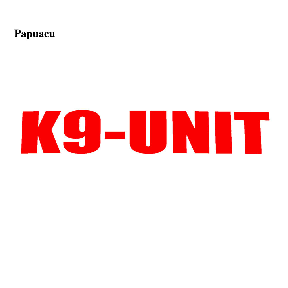 Pau _ K9-Unit Xe Kiểu Dáng Thân Xe Cửa Sổ Phản Quang Đề Can Dán Trang Trí