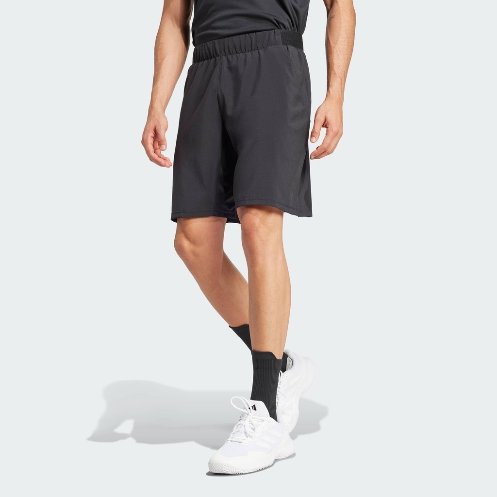 adidas Quần vợt & Padel Tennis Quần Short Dệt Co Giãn Climacool Club Tennis Nam Đen JG0994