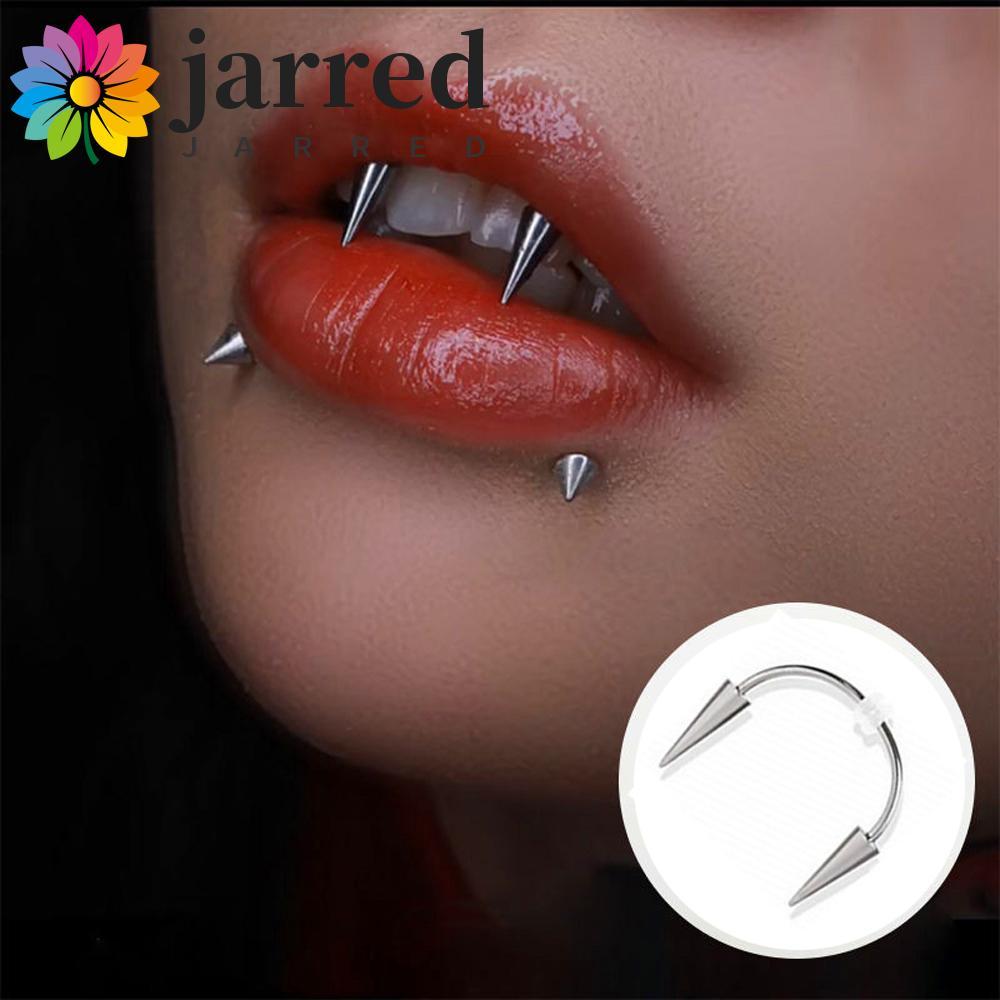 Jarred Nhẫn Giả Cho Miệng Phong Cách Septum - Trang Sức Thẩm Mỹ Không Cần Piercing
