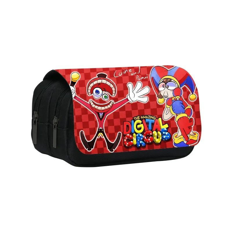 New Product#HE AMAZING DIGITAL CIRCUS Magical Number Circus Clown Magic Tape Pencil Case12Y
