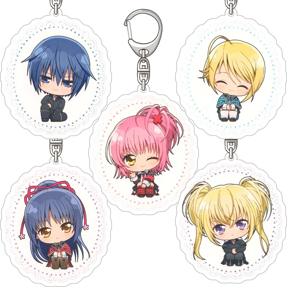 Móc khóa Anime Shugo Chara Thiên Sứ Hộ Vệ Hinamori Amu Ikuto Tadase Utau mica Acrylic trang trí treo