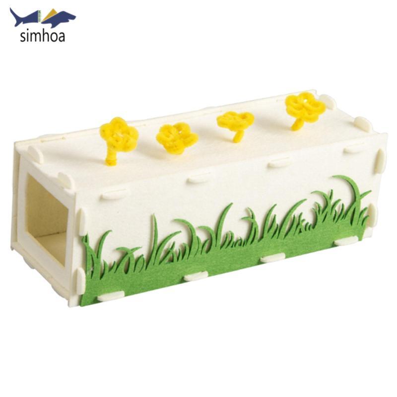 Hamster Tunnel Hideout Guinea Pig House Đa chức năng linh hoạt có thể tháo rời