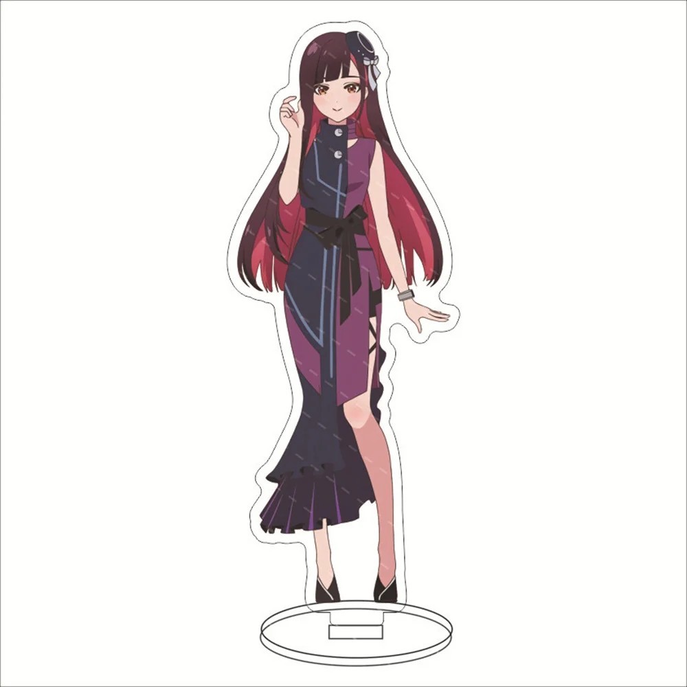 Standee anime Kizuna No Allele mô hình Mica Acrylic Miracle Noelle Riz Chris Quan trang trí bàn học 