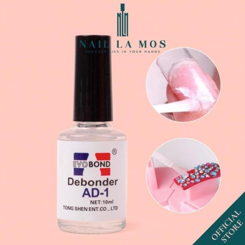 Nước sáng đá nail AD - Tháo đá tháo móng nail 10ml