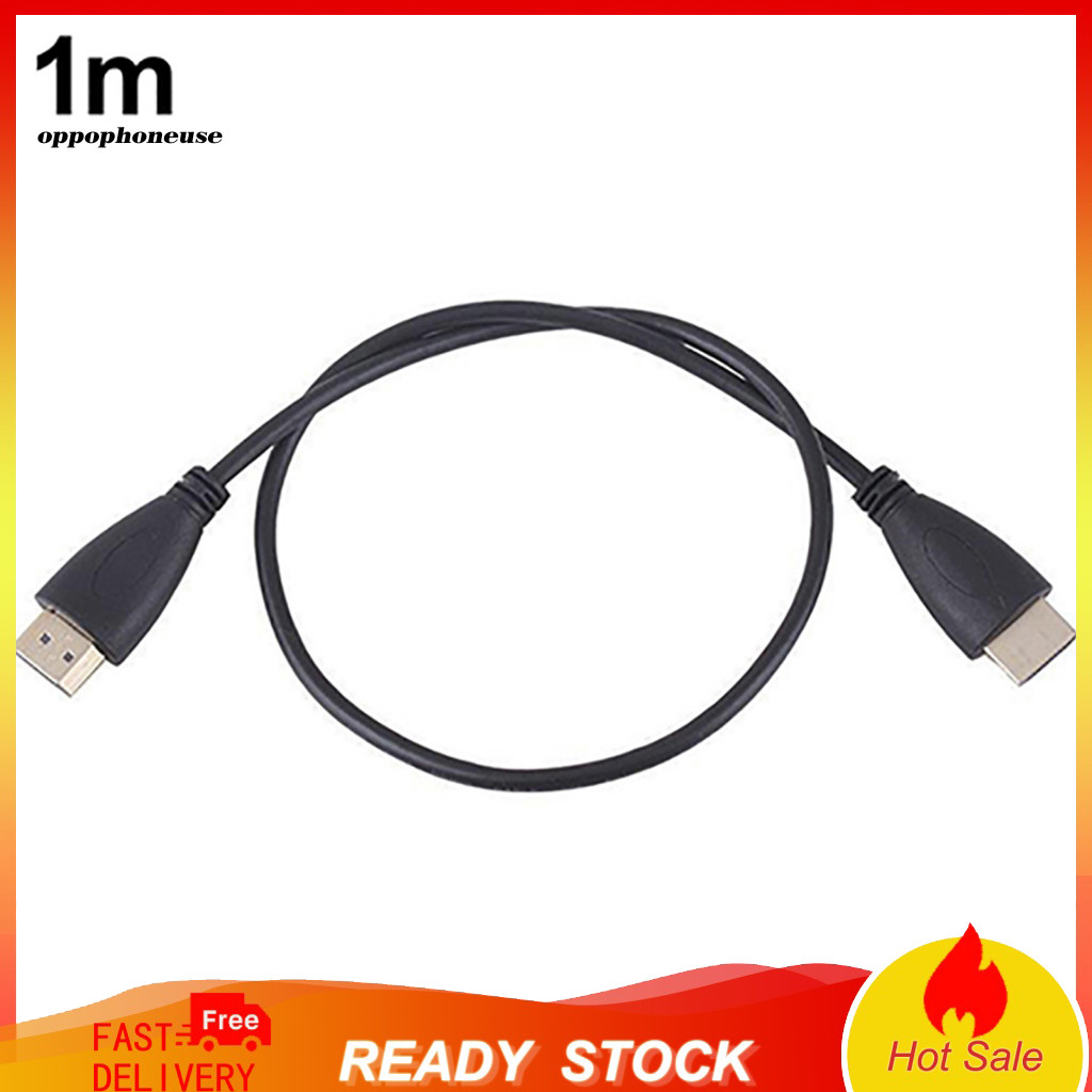 [Còn hàng] Cáp kết nối tương thích HDMI 1M / 15M / 2M / 3M / 5M tốc độ cao V14 1080P Nam sang Nam
