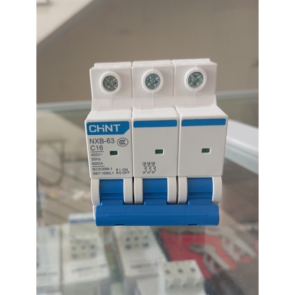 ⚡ Aptomat MCB 3 Pha CHINT NXB3-16 – 16A