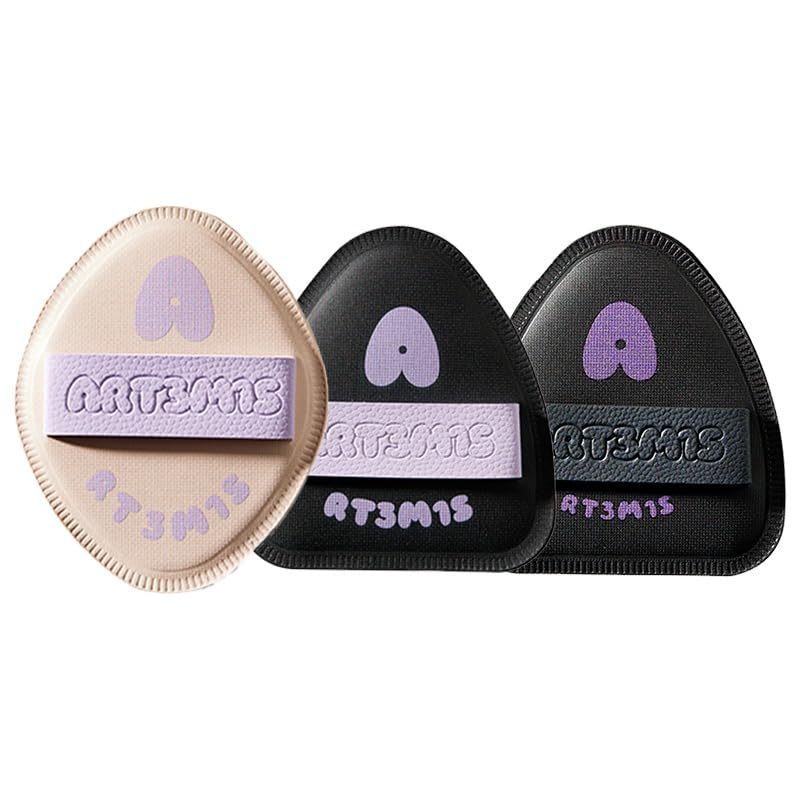 1 Bộ Art3m1s Cushion Puff Powder Set, Soft / Hard Makeup Foundation Puff Soft Makeup Puff Soft Makeu