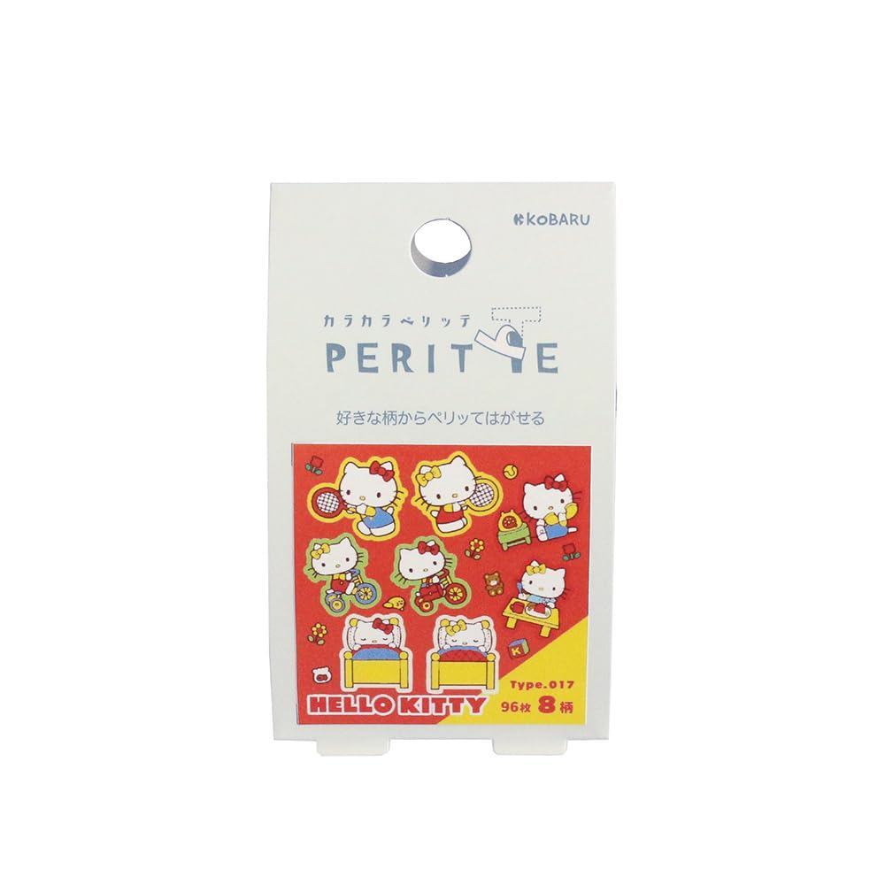 Sanrio Hello Kitty Roll Sticker 96pcs Cute Kawaii Decoration Planner Scrapbook DIY Sticker