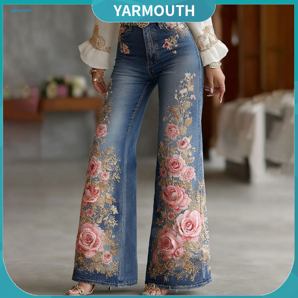 Quần Jean YYR 3D Art Street Style