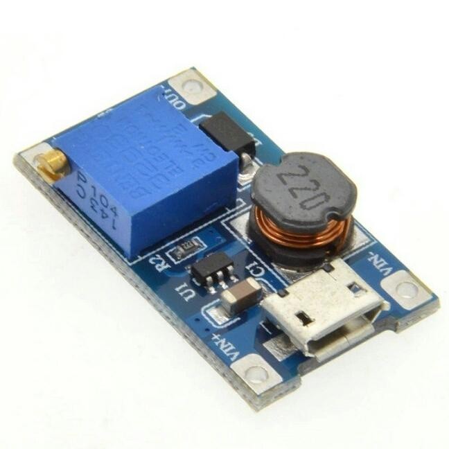 MT3608 Mạch Tăng Áp Mini có Cổng Micro USB MT3608