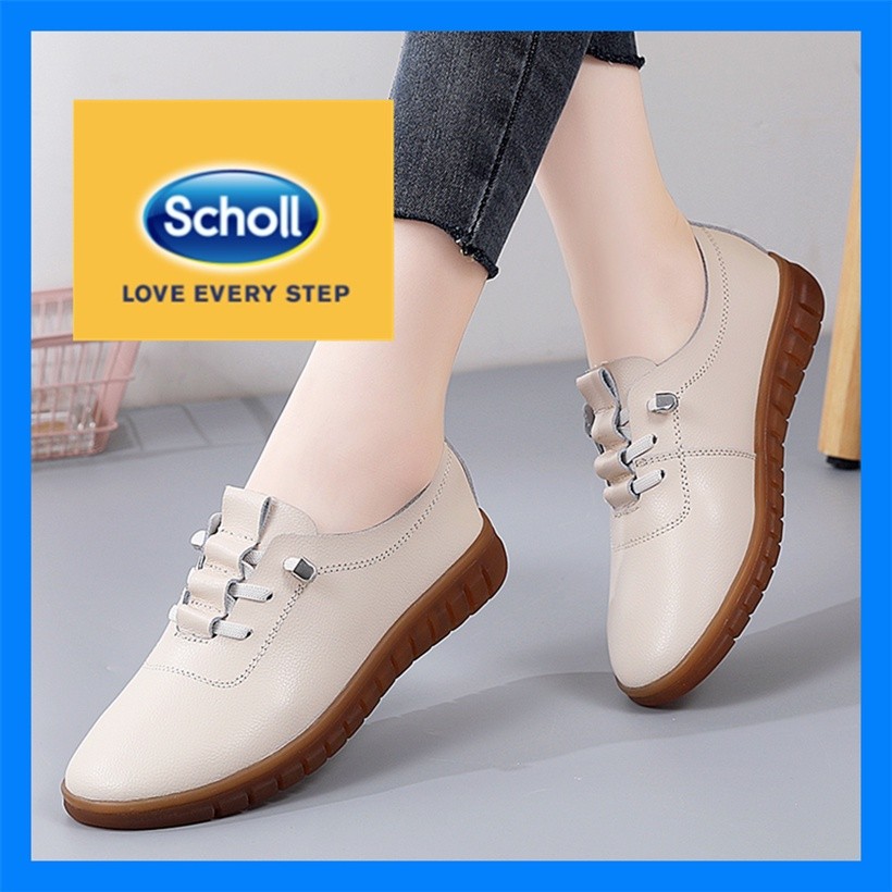 Giày da Scholl nữ kiểu thuyền, lười GD3