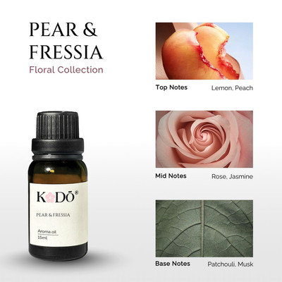Tinh Dầu Nước Hoa KODO Pear & Freesia - Hương Hoa Ngọt Ngào, Tươi Mát, Quyến Rũ