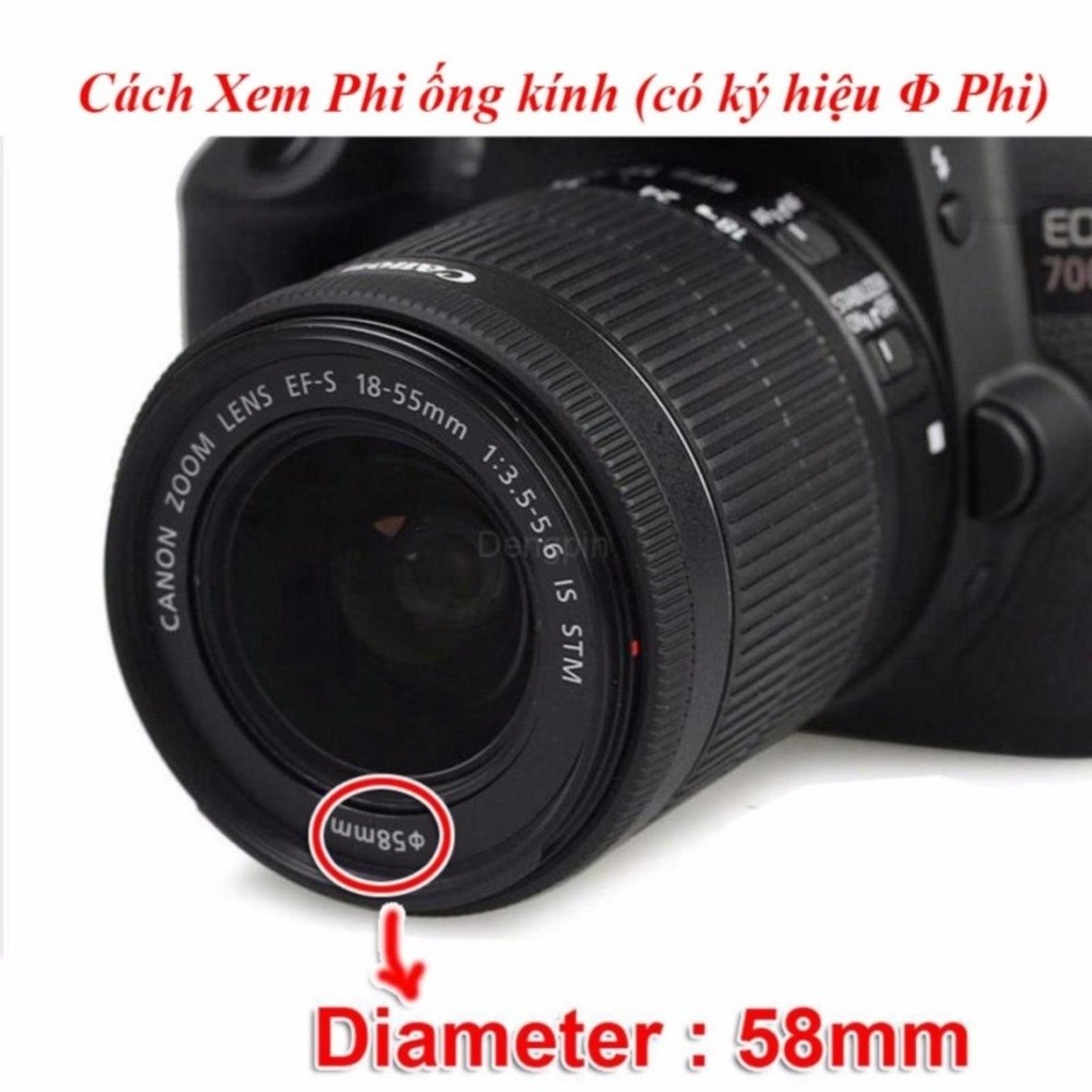Kính Lọc Filter Kenko UV cho ống kính máy ảnh - Đầy đủ size 49mm/58mm